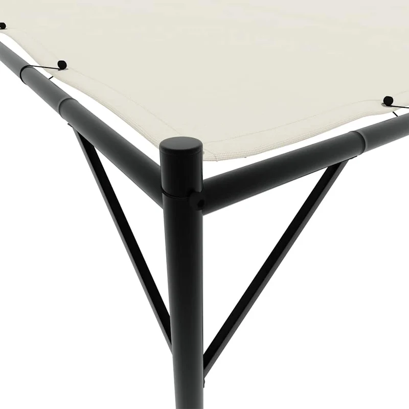 Prieel 4X4 M 180 G/M² Stof En Staal Wit