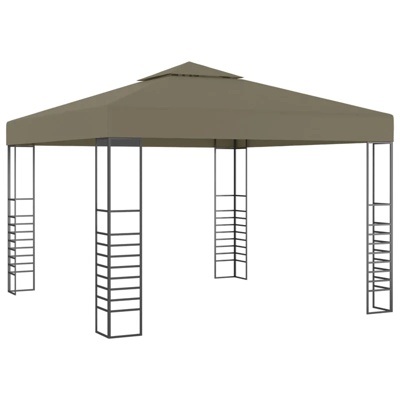 Tuinpaviljoen Met Led-Lichtslinger 3X3 M