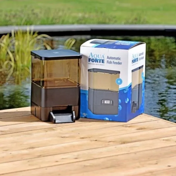 Automatic Fish Feeder 8 ltr + adaptateur 6V