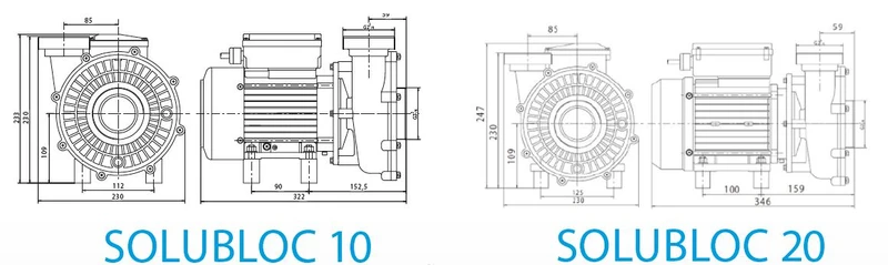 Pompe VIPool Solubloc - compatible Desjoyaux