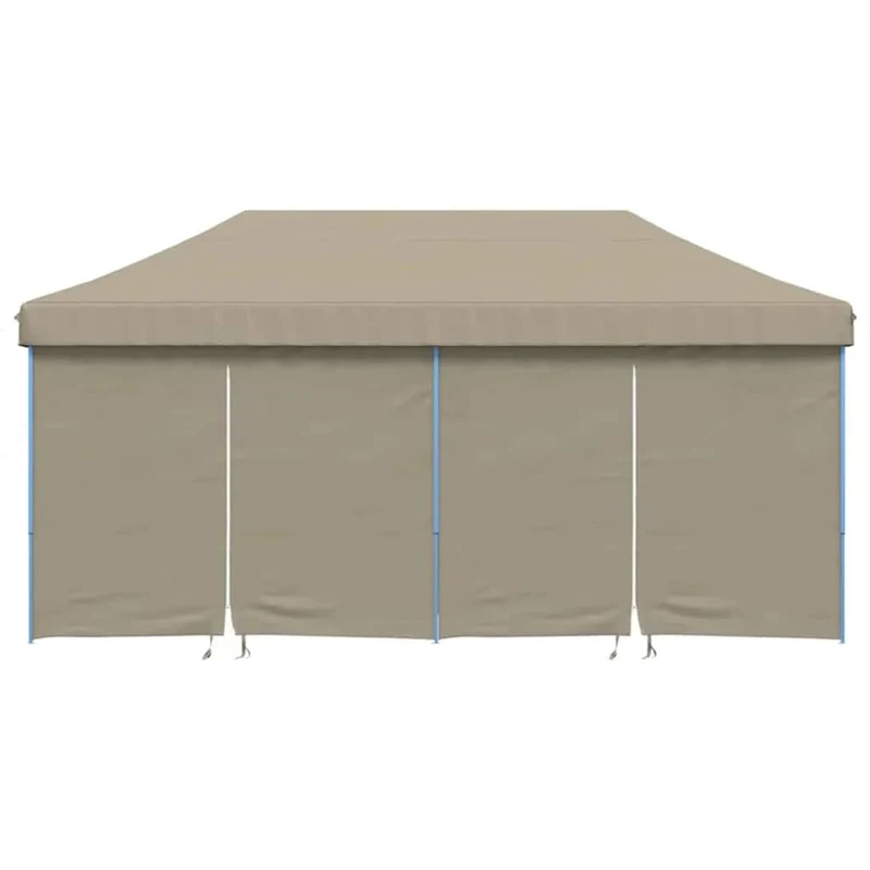 Partytent Pop-Up 580 X 292 X 315 Cm Taupe Oxford Stof