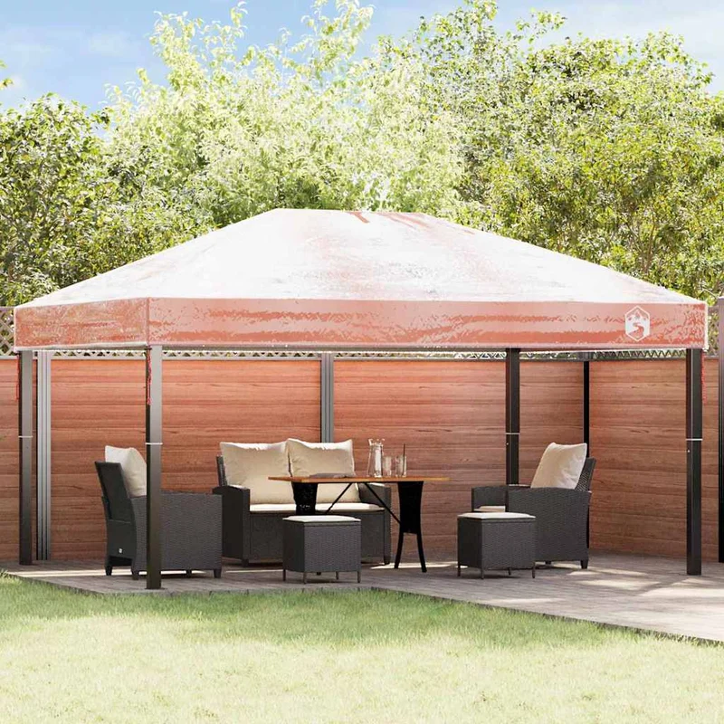 Gazebo Hoes Vervanging 400 X 300 X 32 Cm Transparant Pvc