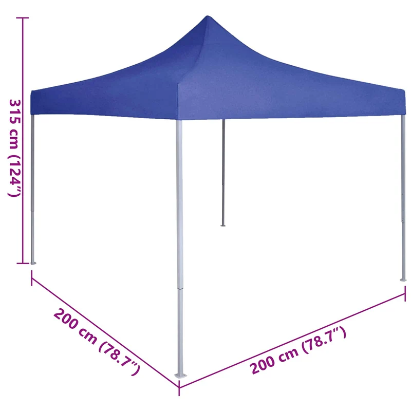 Partytent 200 X 200 X 315 Cm Oxford Stof