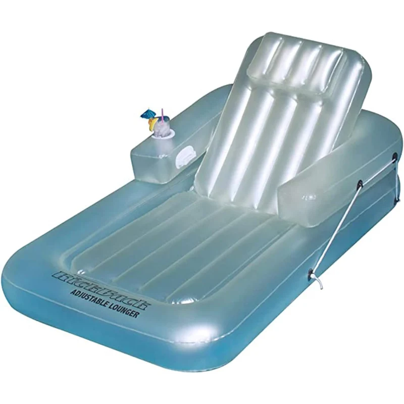 Chaise longue gonflable et réglable Kickback