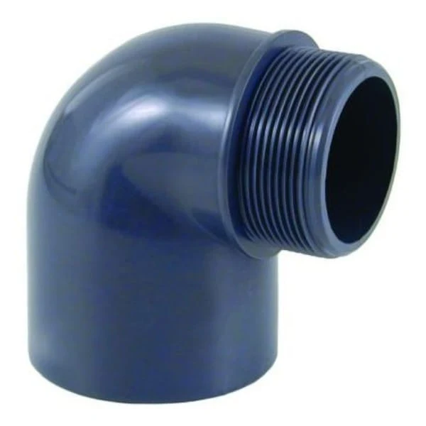Cepex PVC Coude 90° à Coller × Filetage Extérieur BSP – Raccord Mâle
