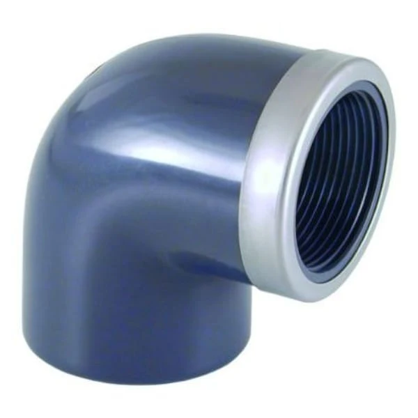 Cepex PVC Coude 90° Mixte Renforcé à Coller x Filet Intérieur BSP PN16 – UP.01.SFTR