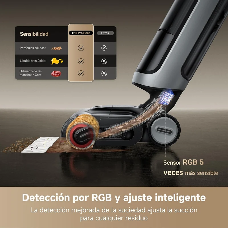 Dreame – H15 Pro Heat aspirador en seco y húmedo