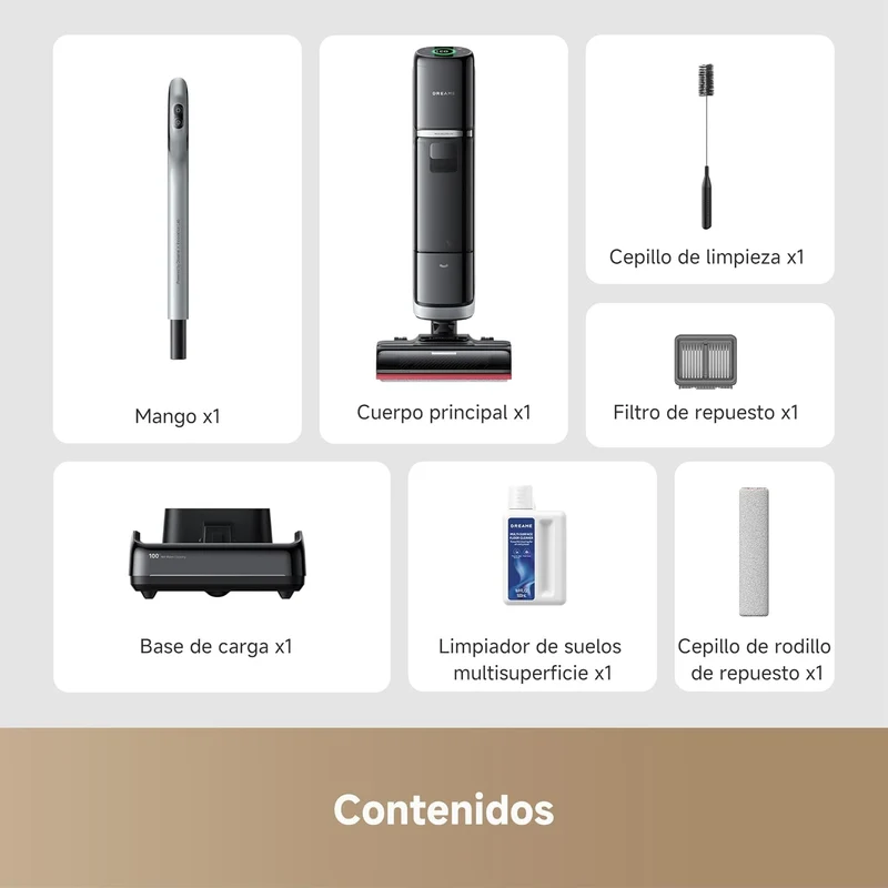 Dreame – H15 Pro Heat aspirador en seco y húmedo
