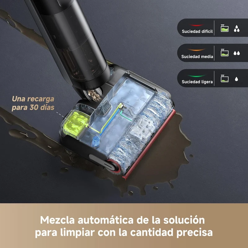 Dreame – H15 Pro FoamWash aspirador en seco y húmedo