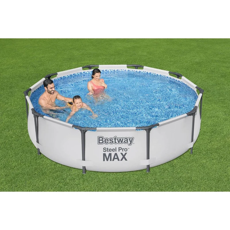 Bestway – Steel Pro Max piscina desmontable circular (305 × 76 cm)