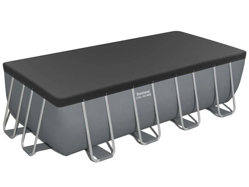 Bestway – Power Steel piscina desmontable rectangular (549 × 274 × 122 cm)
