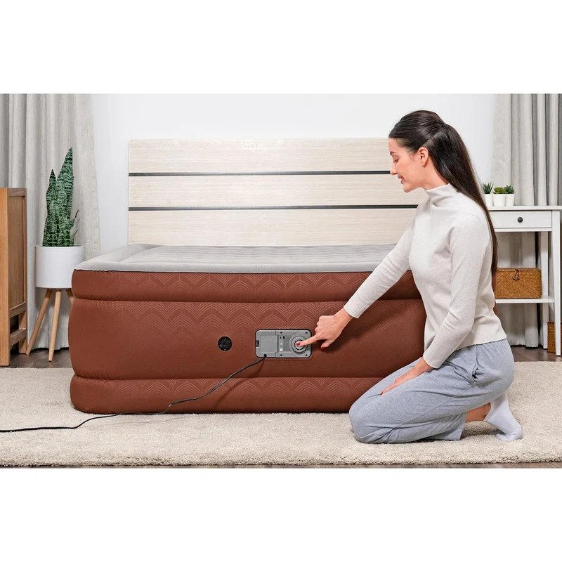 Bestway - AlwayzAire Fortech Cama hinchable con bomba Comfort Choice+ integrada