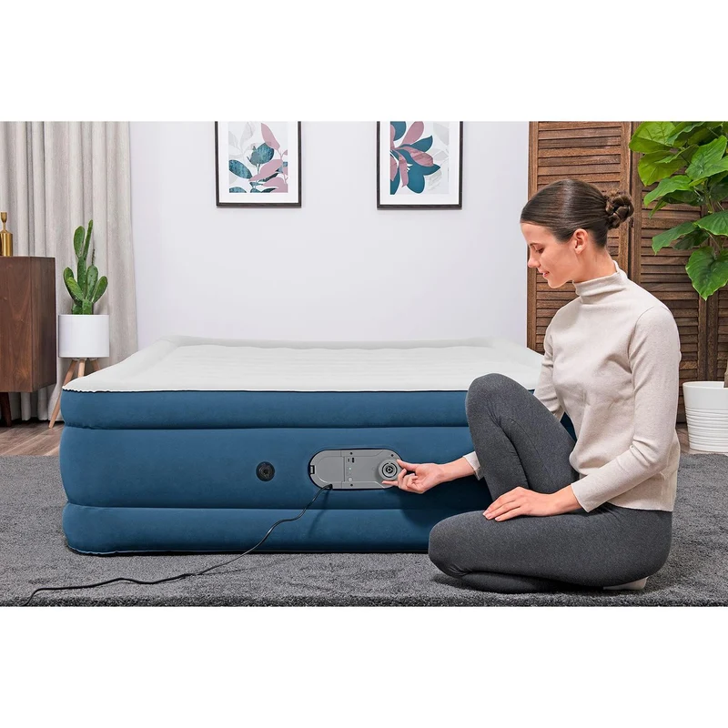 Bestway - AlwayzAire Cama hinchable con doble bomba integrada