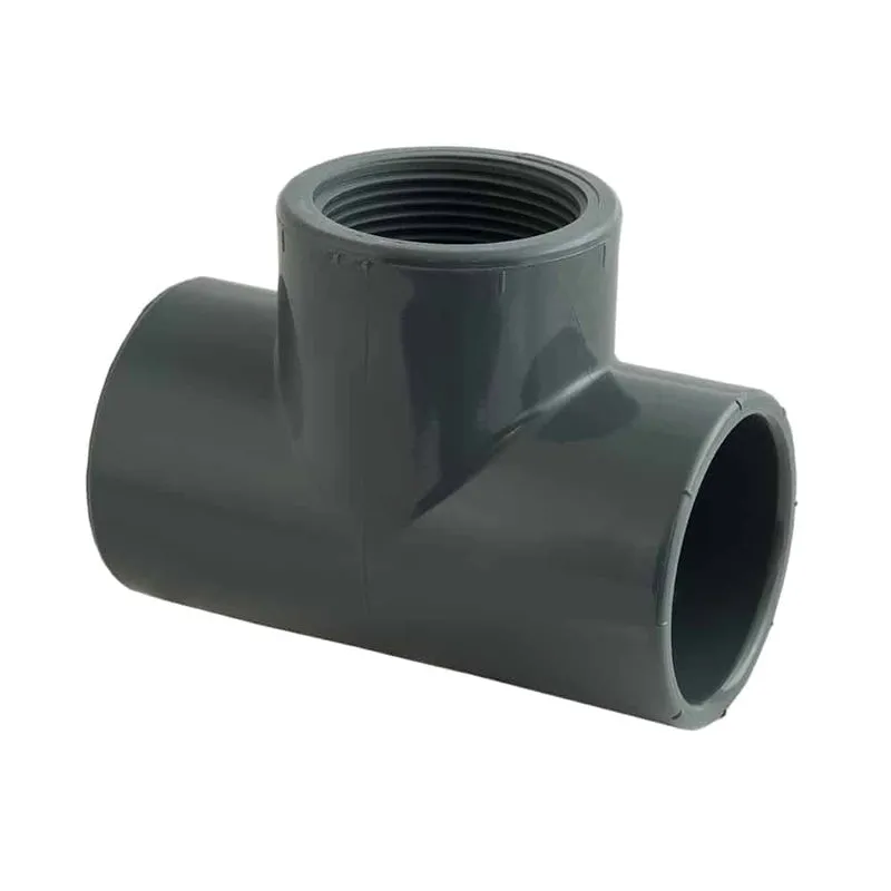 Té 90° mixte femelle PVC