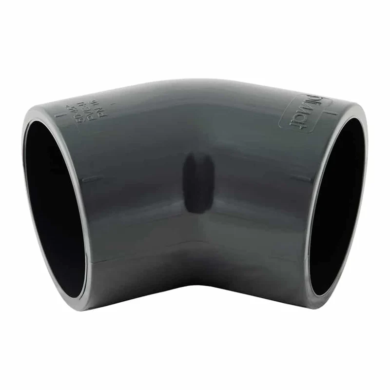Coude 45° PVC femelle à coller