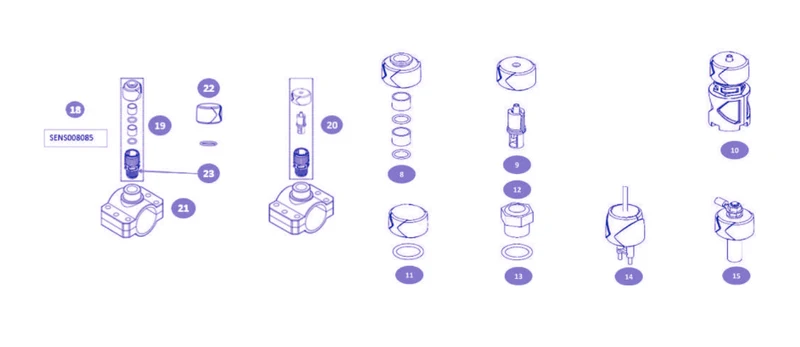 Regulador de pH NANO - recambios