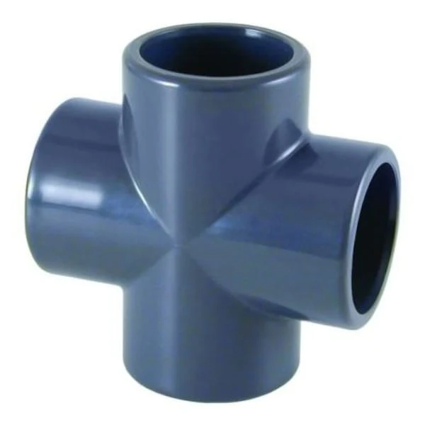 Cepex PVC raccord croix Ø20mm-Ø75mm PN16