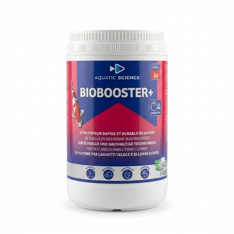 Biobooster+ - Traitement anti-vase & algues filamenteuses pour bassin