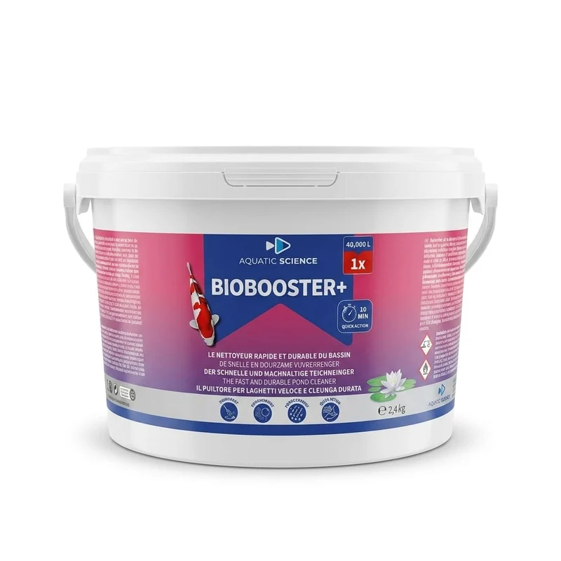 Biobooster+ - Traitement anti-vase & algues filamenteuses pour bassin
