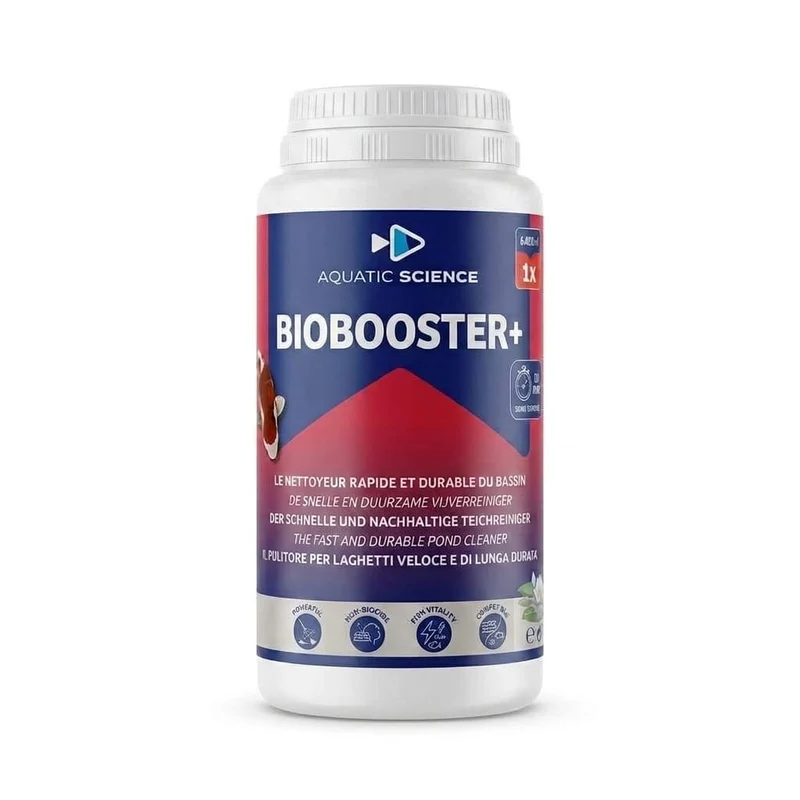Biobooster+ - Traitement anti-vase & algues filamenteuses pour bassin