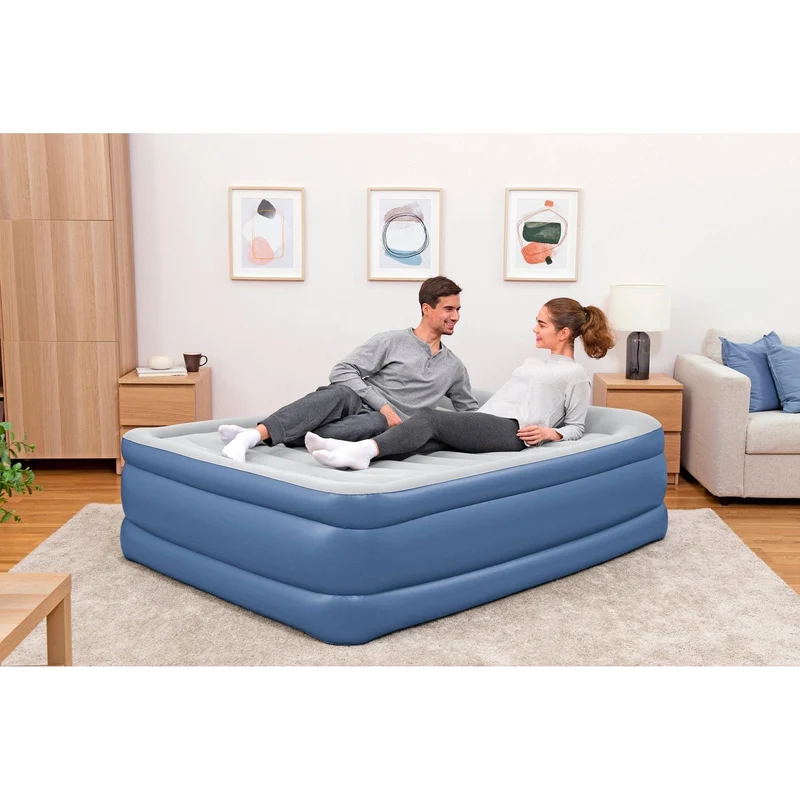 Bestway - Tritech Cama hinchable con motor integrado