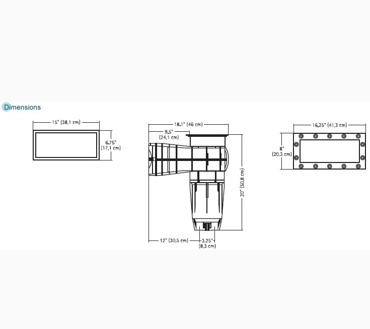 Écumoire WFL pour piscine creusée