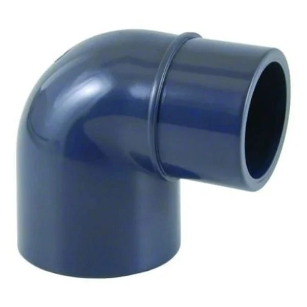 Cepex PVC-U Coude de Réduction 90° à Coller – 50 x 50-40 mm / 63 x 63-50 mm PN16
