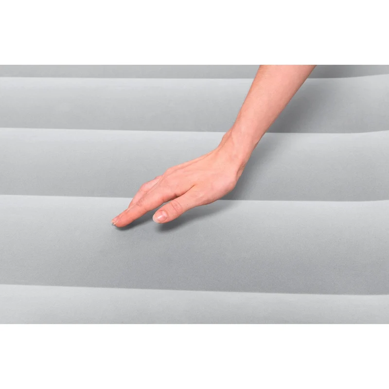 Bestway - Tritech SleekFlow Colchón hinchable con respaldo y bomba eléctrica integrada