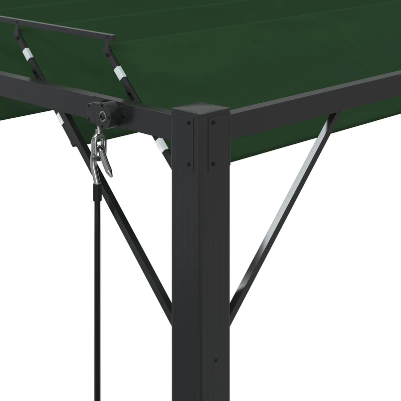 Gazebo Met Louvrezend Dak 3 X 4 X 2,14 M