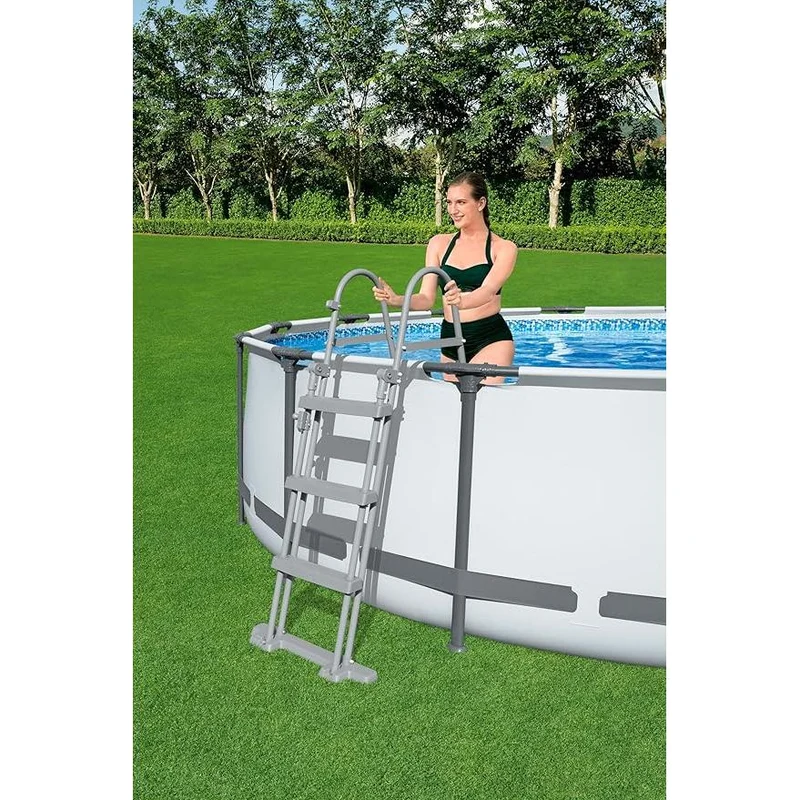 Bestway – Escalera Flip & Lock para piscinas