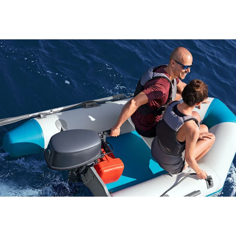 Bestway – Barca hinchable Hydro-Force Caspian Boat Set (230 × 130 × 33 cm)
