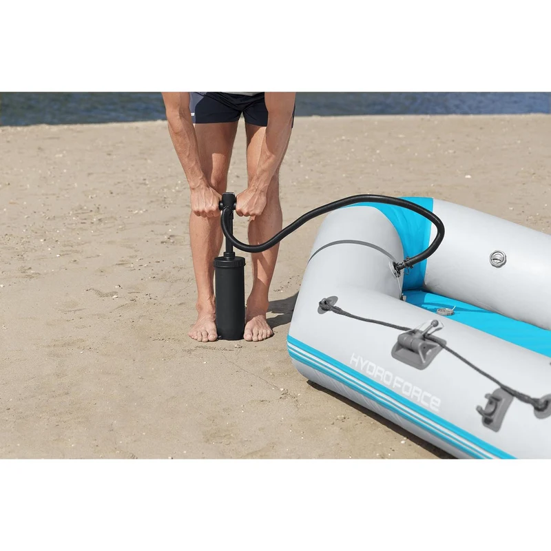 Bestway – Barca hinchable Hydro-Force Corinth Elite Boat Set (230 × 130 × 33 cm)