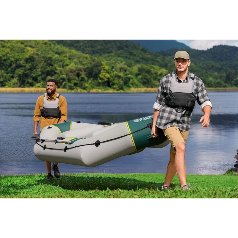 Bestway – Barca hinchable Hydro-Force Ranger Elite X3 Raft Set (295 × 130 cm)