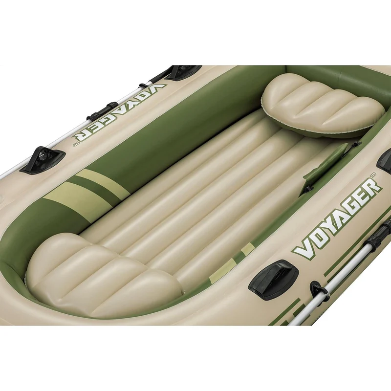 Bestway – Barca hinchable Voyager X3 Raft Set (294 × 137 cm)