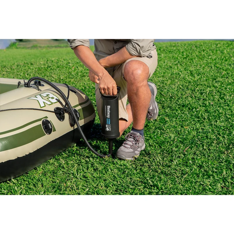 Bestway – Barca hinchable Voyager X3 Raft Set (294 × 137 cm)