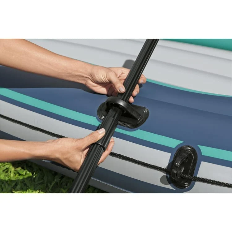 Bestway – Barca hinchable Hydro-Force Trek X2 Raft Set (232 × 118 cm)