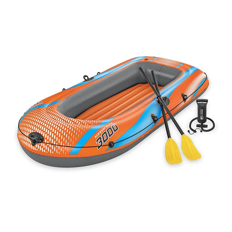 Bestway – Barca hinchable Kondor Elite 3000 Raft Set (246 × 122 cm)