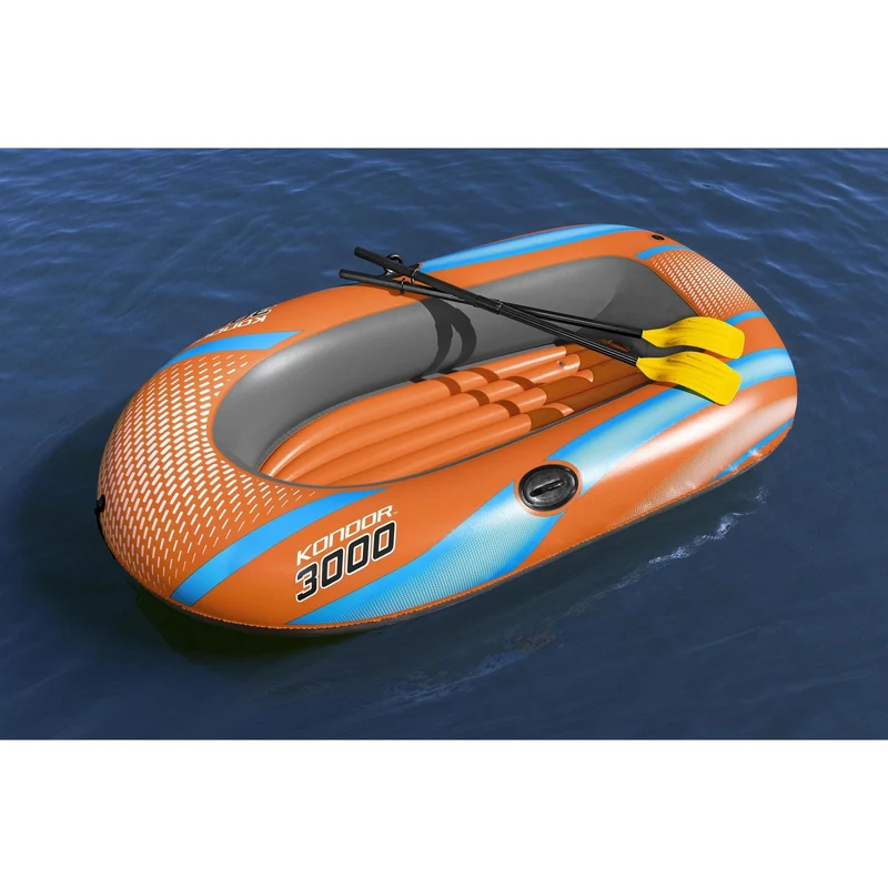 Bestway – Barca hinchable Kondor 3000 Raft Set (212 × 122 cm)