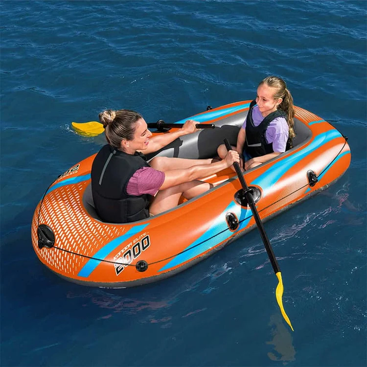 Bestway – Barca hinchable Kondor Elite 2000 Raft Set (196 × 106 cm)