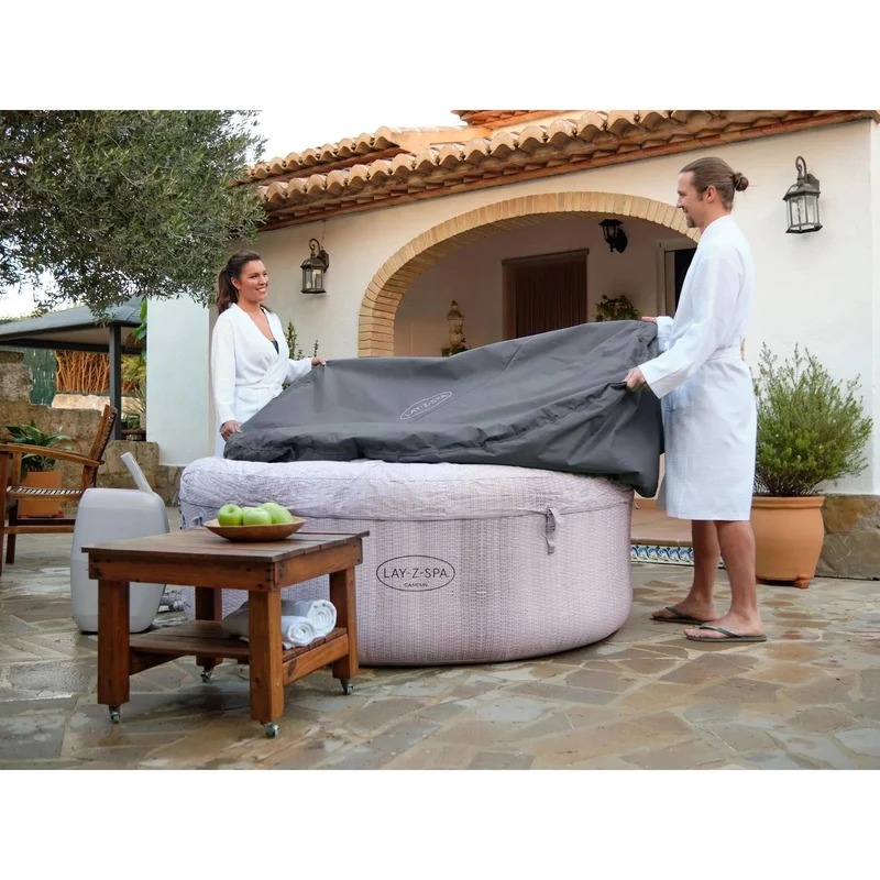 Bestway - Funda protectora para spa Lay-Z-Spa circular