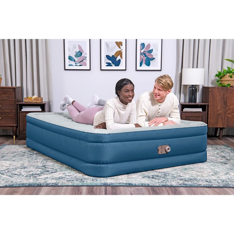 Bestway - Tough Guard/Fortech Colchón hinchable con Snugable Top