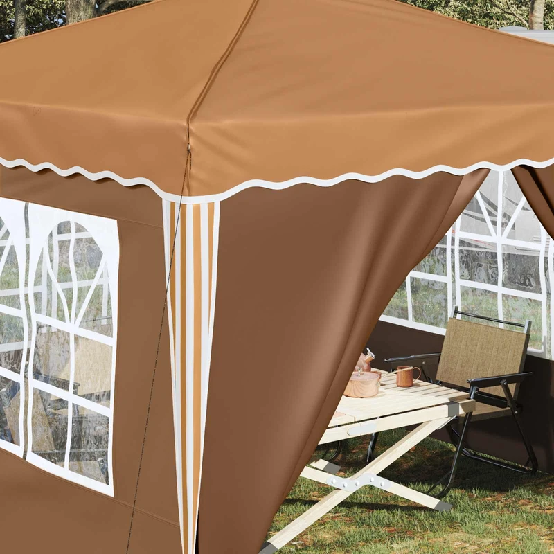 Pop-Up Feesttent 288 X 288 X 245 Cm Oxford Stof