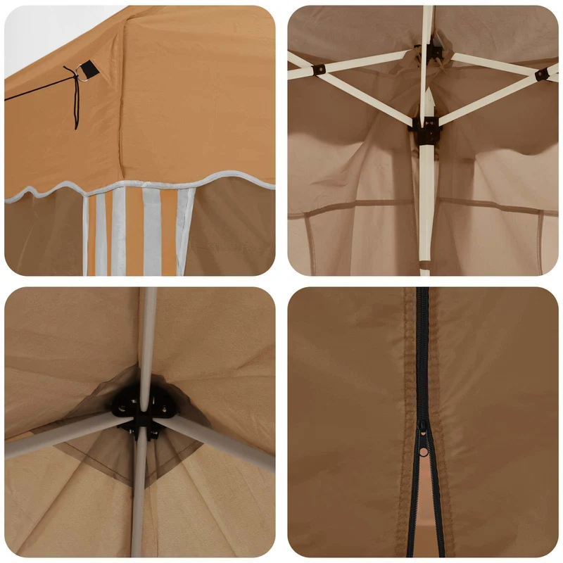 Pop-Up Feesttent 288 X 288 X 245 Cm Oxford Stof