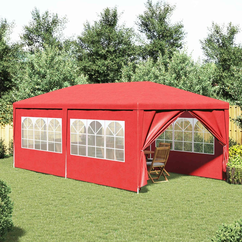 Partytent 600 X 300 X 255 Cm Pe En Staal
