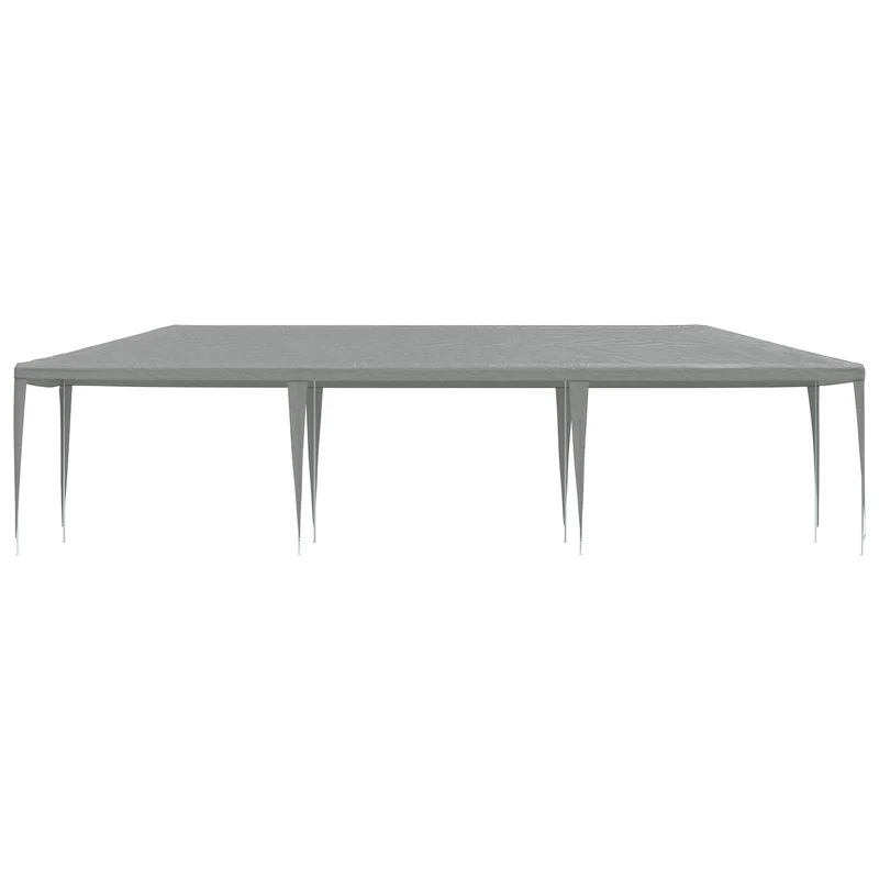 Partytent Lichtgrijs 900 X 300 X 255 Cm Pe En Staal