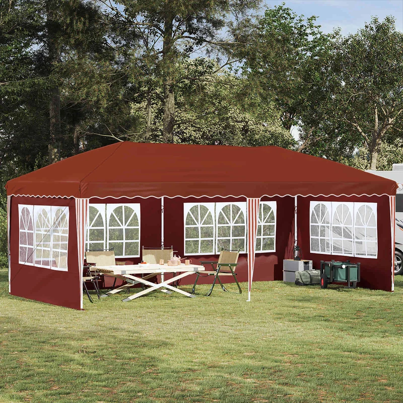 Pop-Up Feesttent 575 X 289 X 245 Cm