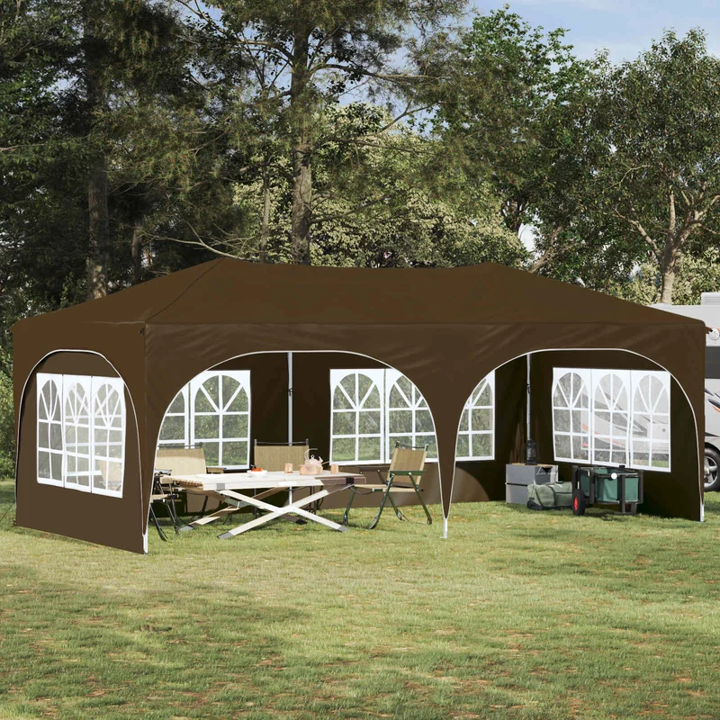 Pop-Up Feesttent 575 X 288 X 245 Cm Oxford Stof