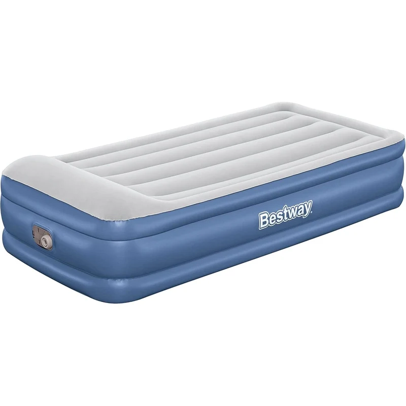 Bestway - Tritech Cama hinchable con motor integrado