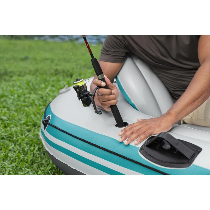 Bestway – Barca hinchable Hydro-Force Adventure Elite X4 Raft Set (315 × 165 cm)