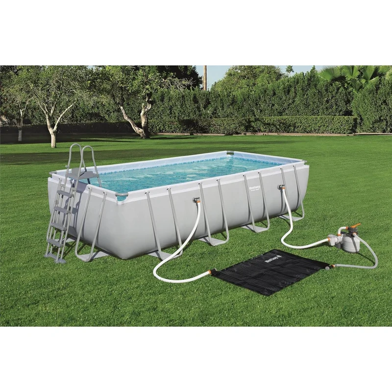 Bestway – Calentador solar Flowclear tipo alfombra (110 × 171 cm)